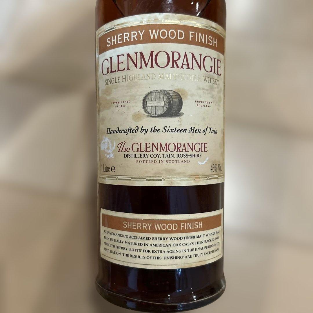 古酒GLENMORANGE SHERRY WOOD FINISH ウィスキー