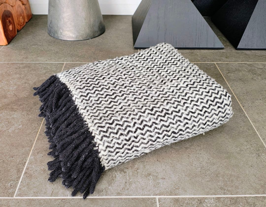 ◼️Klippanクリッパン◼️130cm✕200cmブランケット◼️ブラック