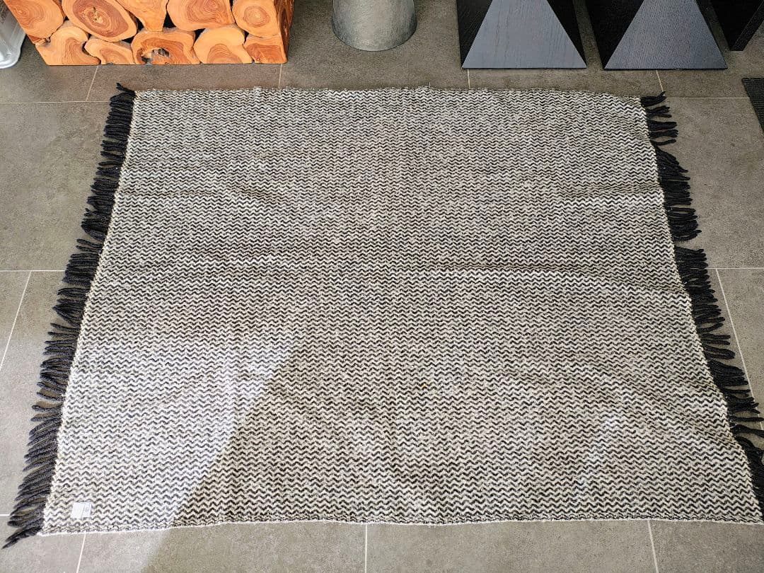 ◼️Klippanクリッパン◼️130cm✕200cmブランケット◼️ブラック