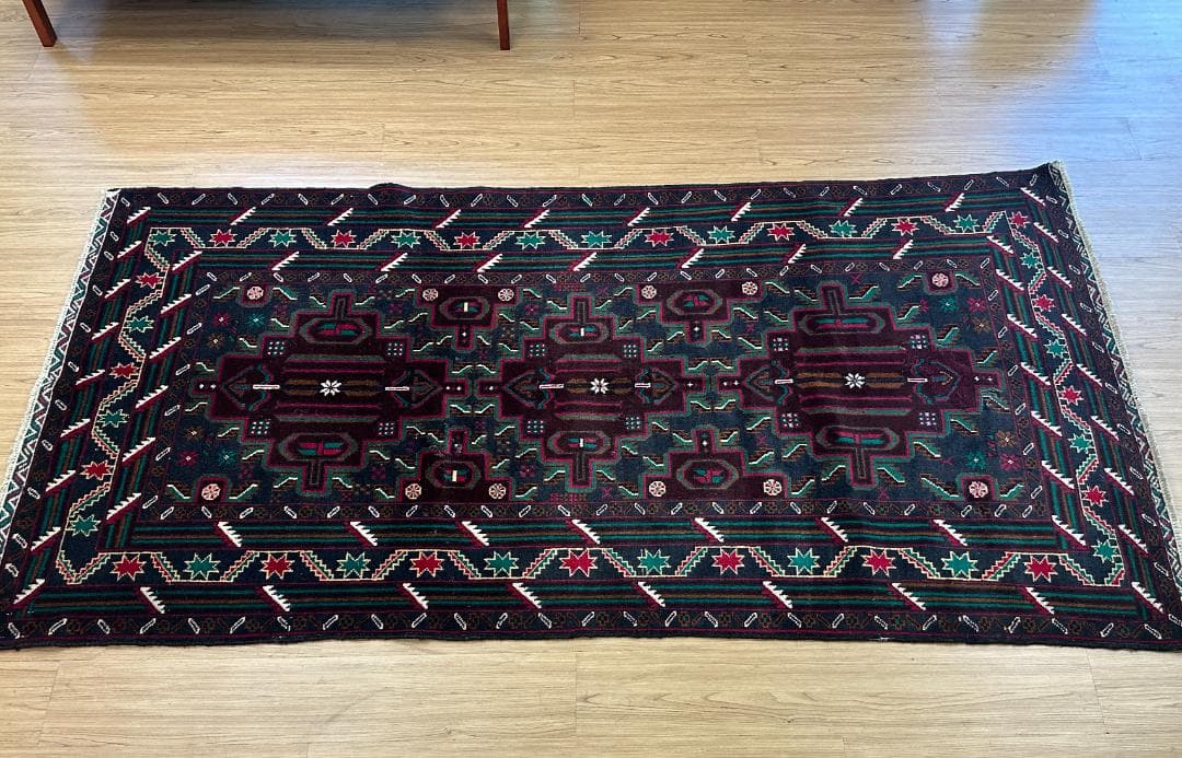 ヴィンテージラグ　トライバルラグ