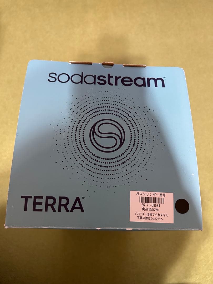 SodaStream TERRA スターターキット ボトル付き　新品