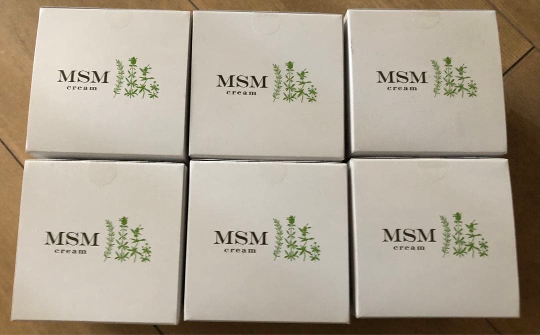 【新品未使用品】ハルメクMSMクリーム 140g ✖️6個