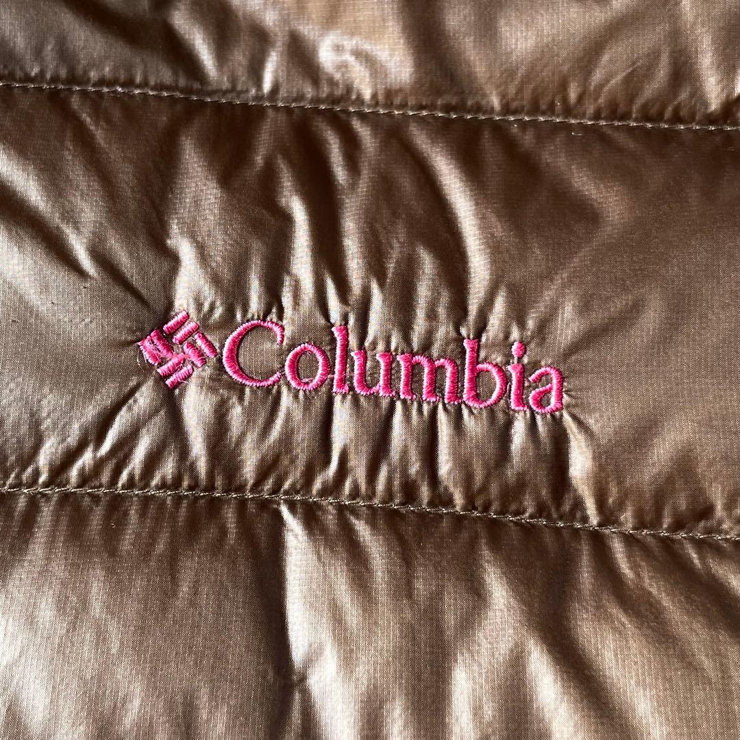 ジャケット・アウター columbia down parka brown pink archive