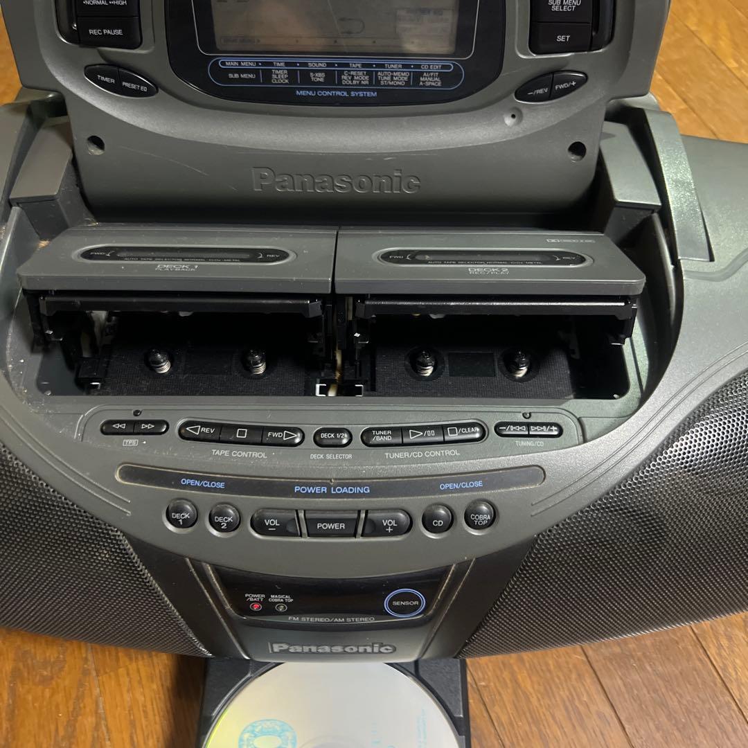 Panasonic コブラトップMASH CD・カセットデッキ