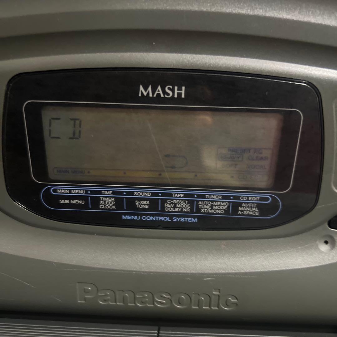 Panasonic コブラトップMASH CD・カセットデッキ