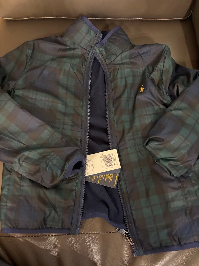 ラルフローレン　リバーシブルアウター　サイズ7 130cm タグ付き新品