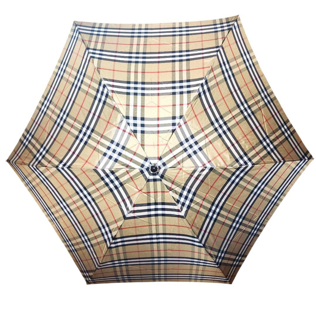 【新品未使用】バーバリー　BURBERRY　折り畳み傘　ノバチェック