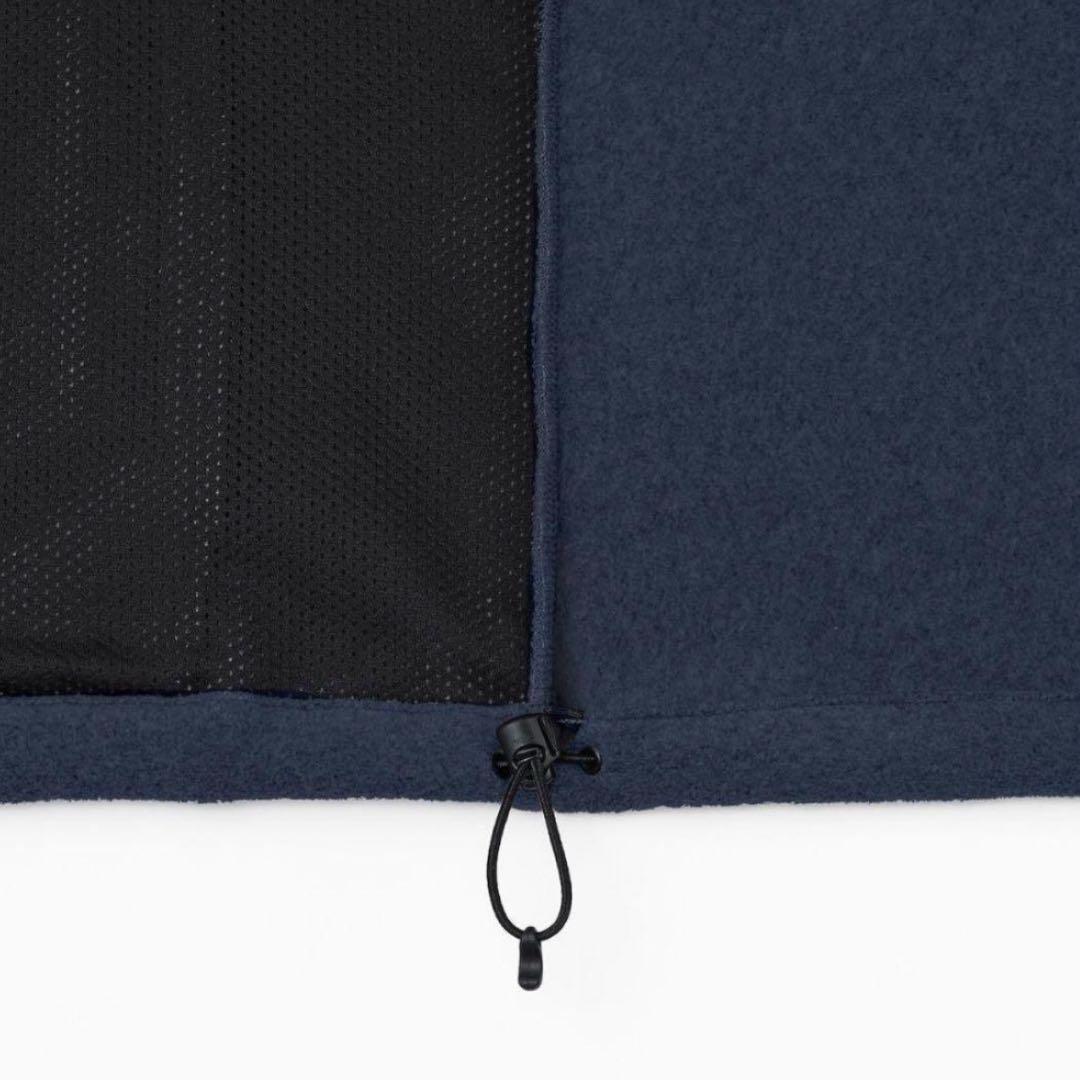 ENNOY フリース ベスト ネイビー S