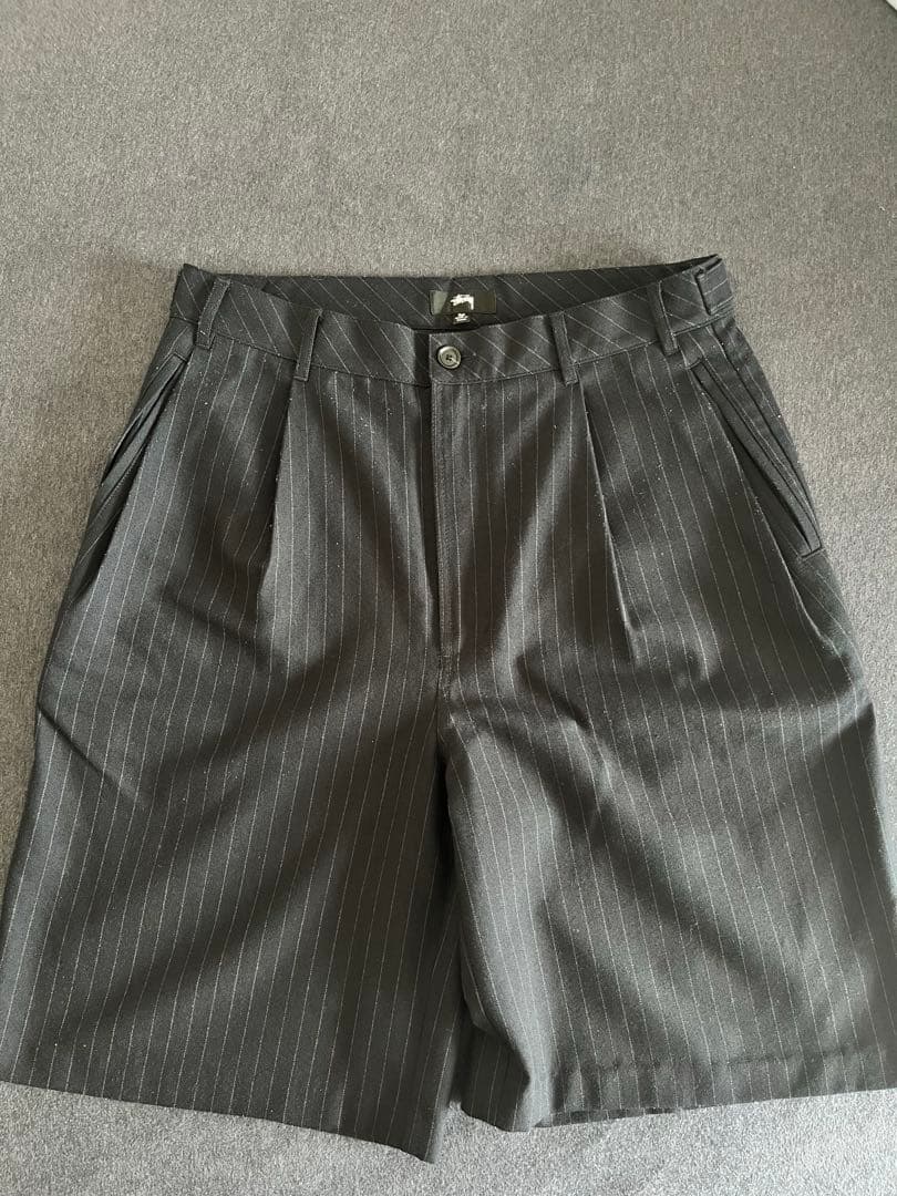 パンツ Stussy VOLUME PLEATED SHORT STRIPE 24ss