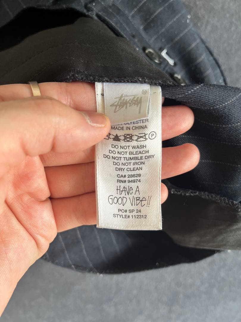 パンツ Stussy VOLUME PLEATED SHORT STRIPE 24ss