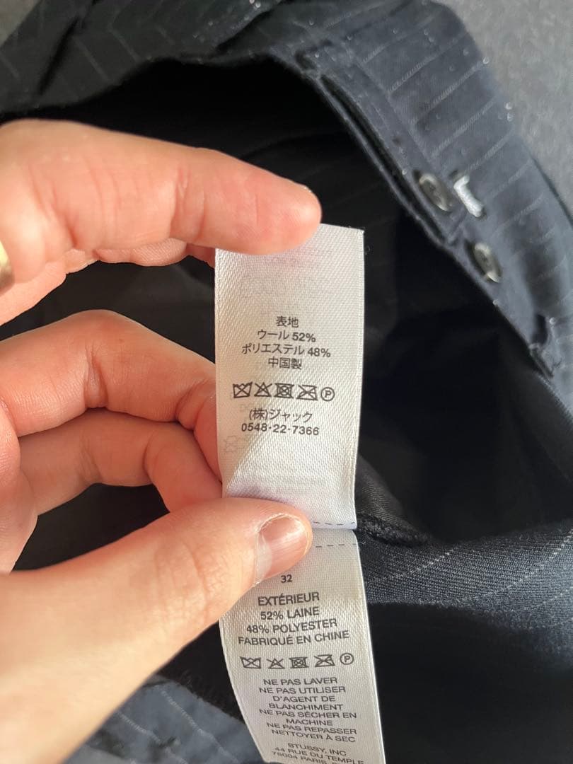 パンツ Stussy VOLUME PLEATED SHORT STRIPE 24ss