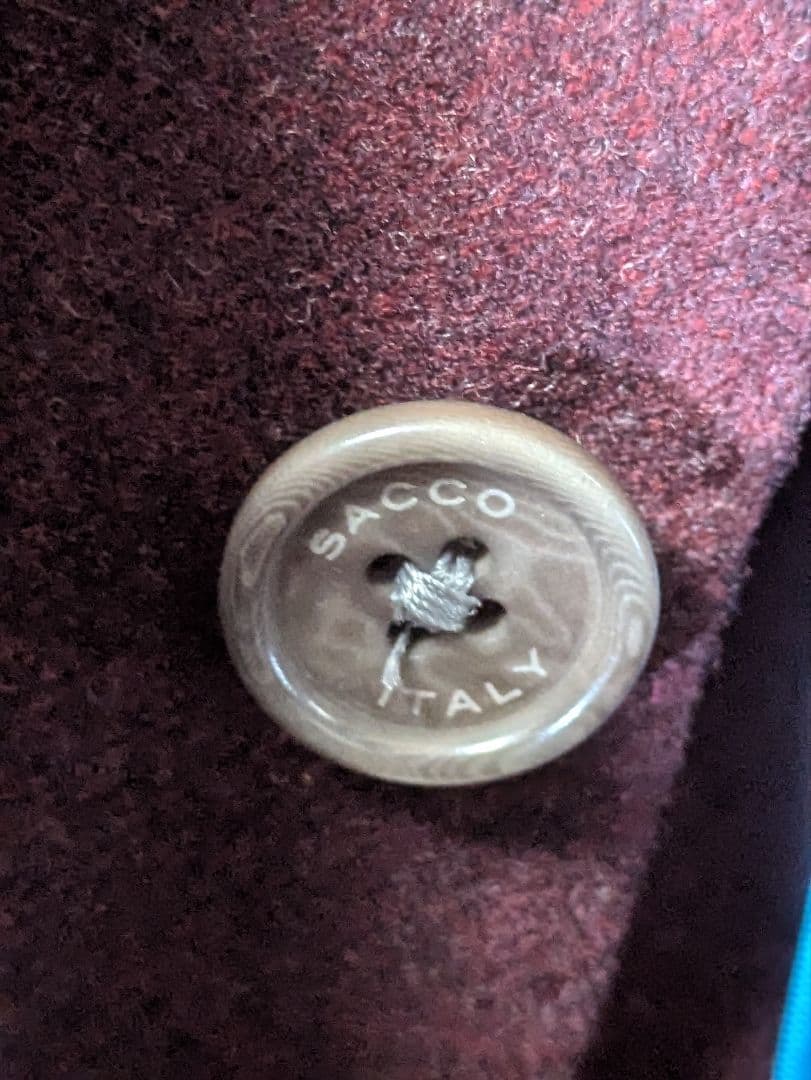 【イタリア製】SACCO ザッコ Napoli カノニコ生地 ジャケット 50