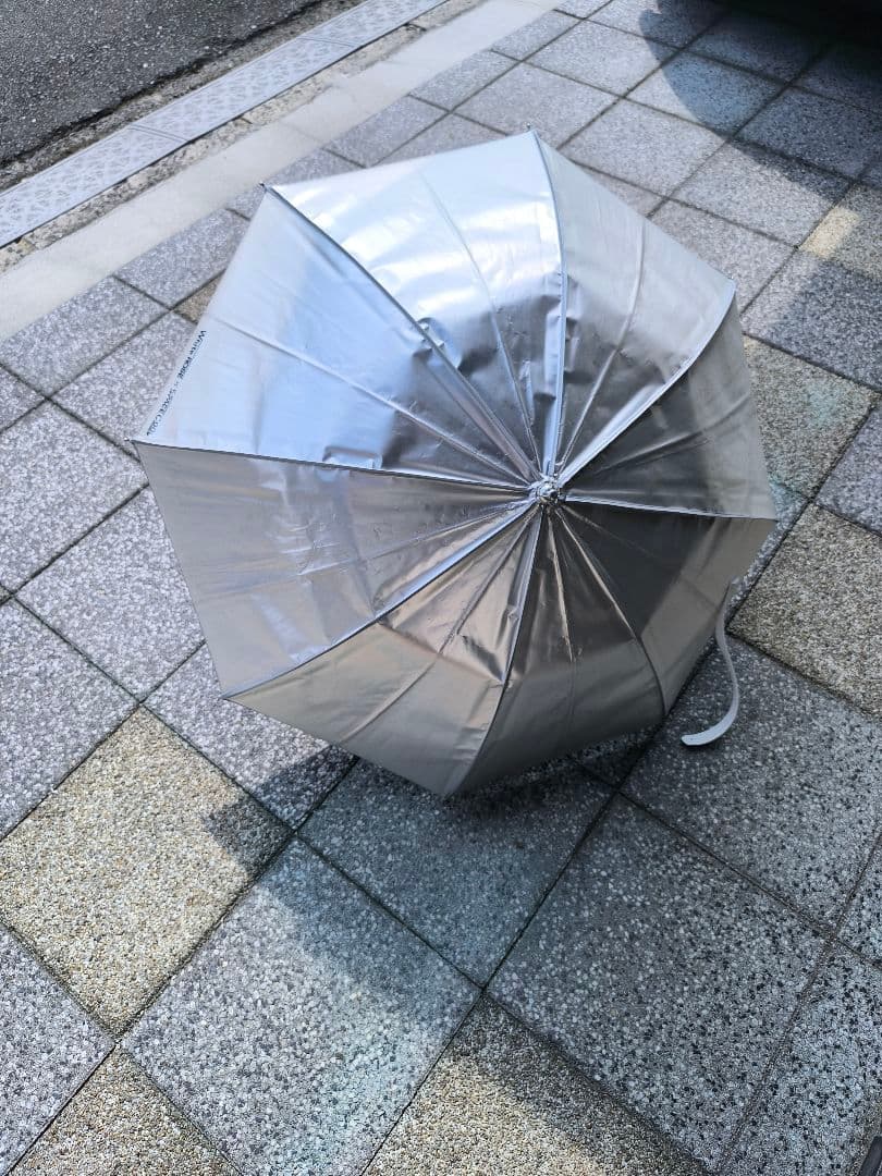 SPACECOOL日傘　熱を宇宙に逃がすスペースクール日傘