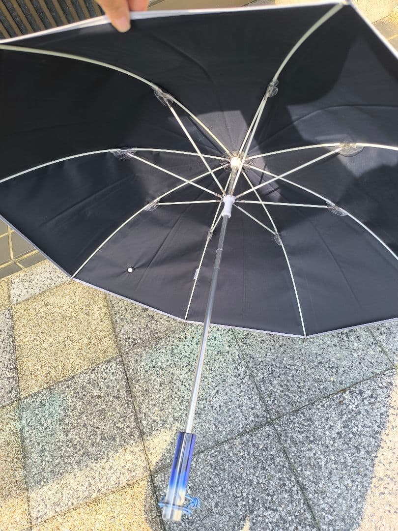 SPACECOOL日傘　熱を宇宙に逃がすスペースクール日傘