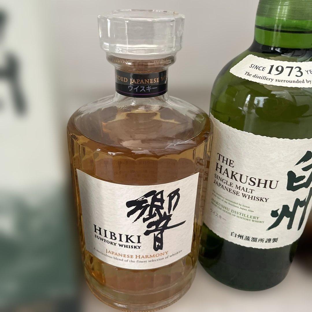 山崎12年、白州 ストーリーオブ2025、響、白州、山崎　計5本