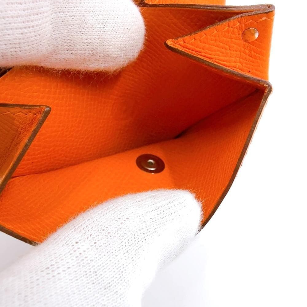 ◇エルメス◇レザー/ルヴァンキャトル/ケース/小銭入れ/□I/ブランド