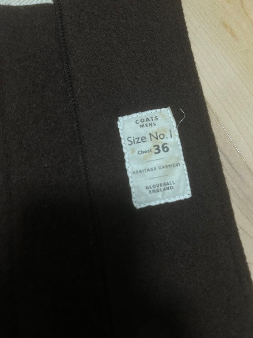 状態良好 MADE IN ENGLAND グローバーオール ダッフルコート