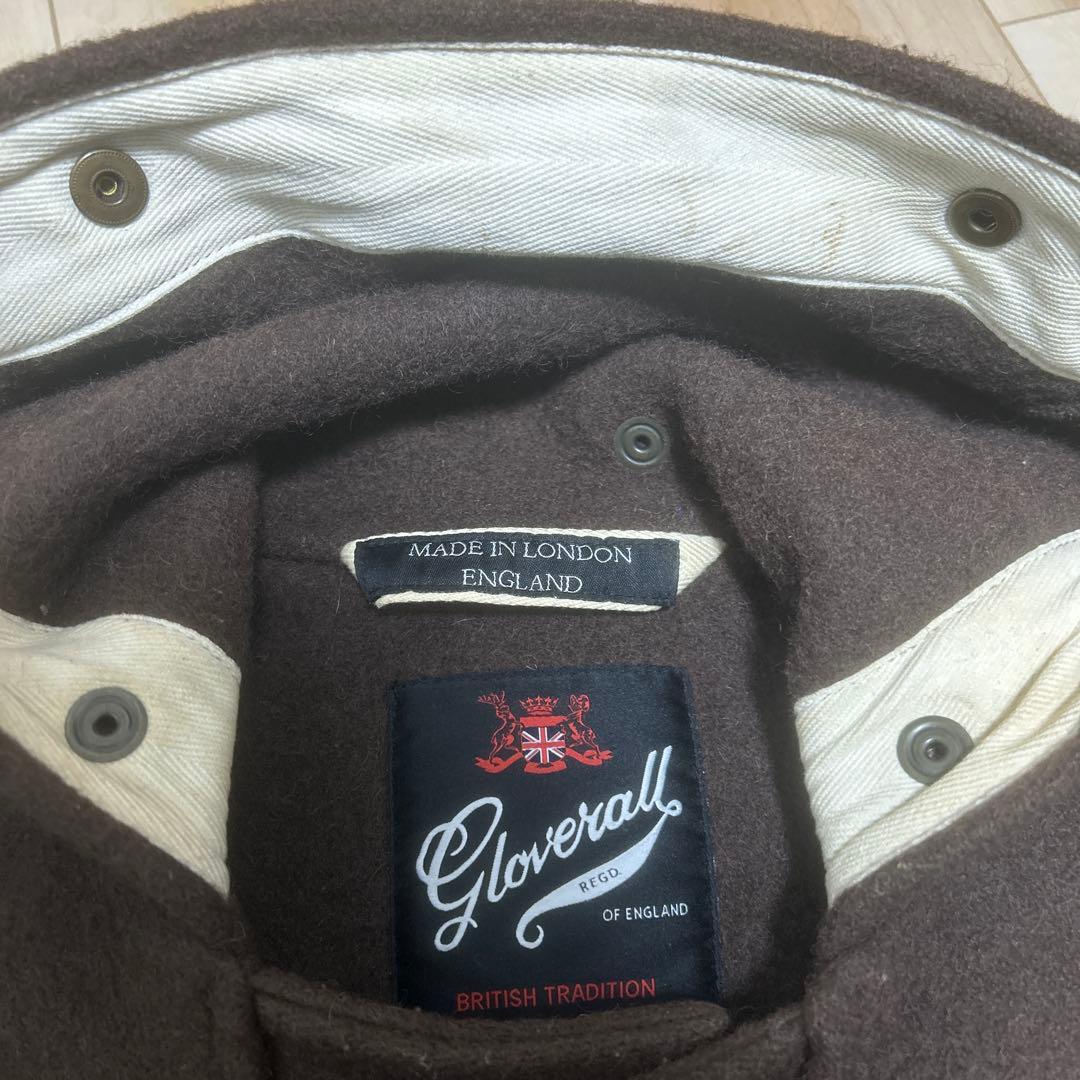 状態良好 MADE IN ENGLAND グローバーオール ダッフルコート