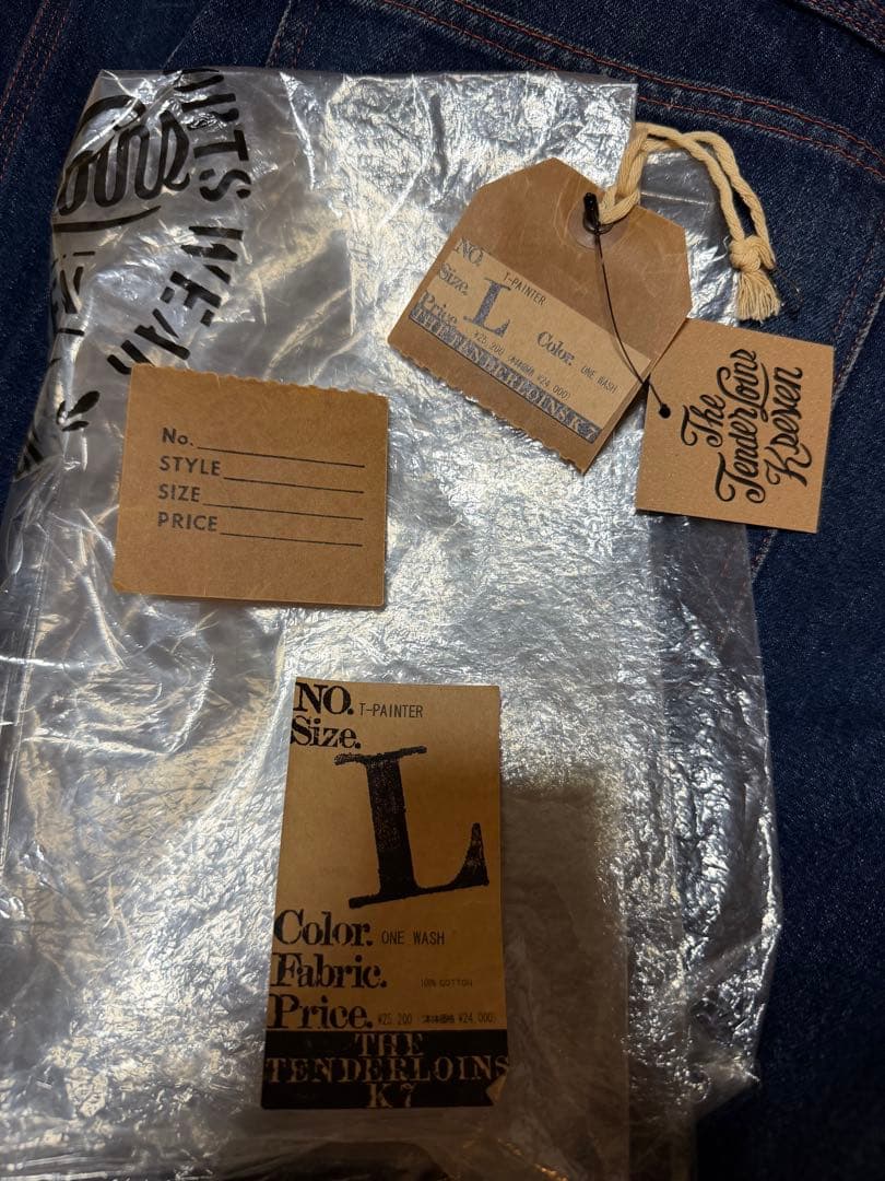 テンダーロインtenderloinペインターパンツ　デニムパンツ