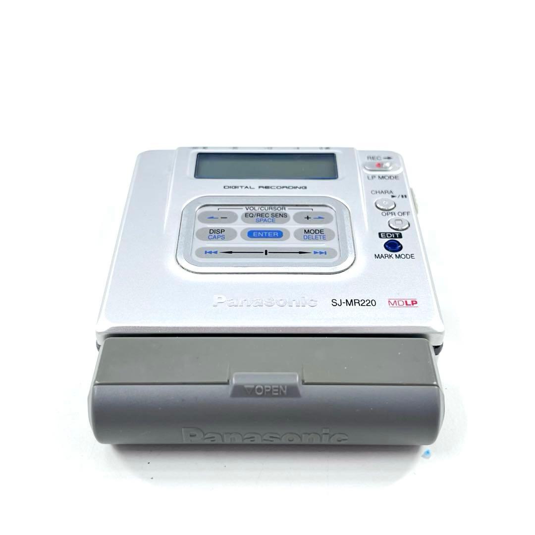 Panasonic SJ-MR220 MDレコーダー MDLP 再録OK 動作品