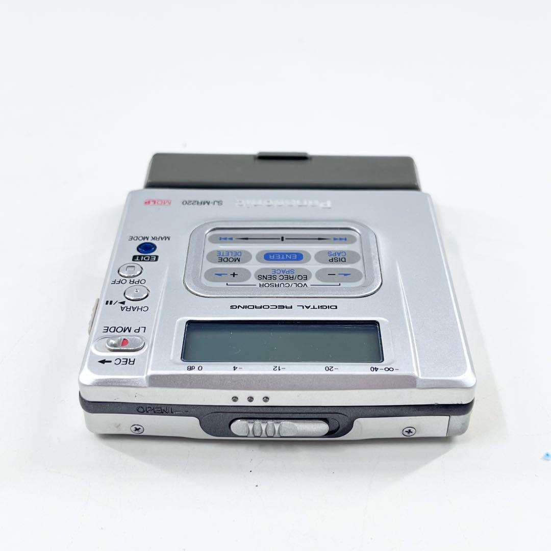 Panasonic SJ-MR220 MDレコーダー MDLP 再録OK 動作品