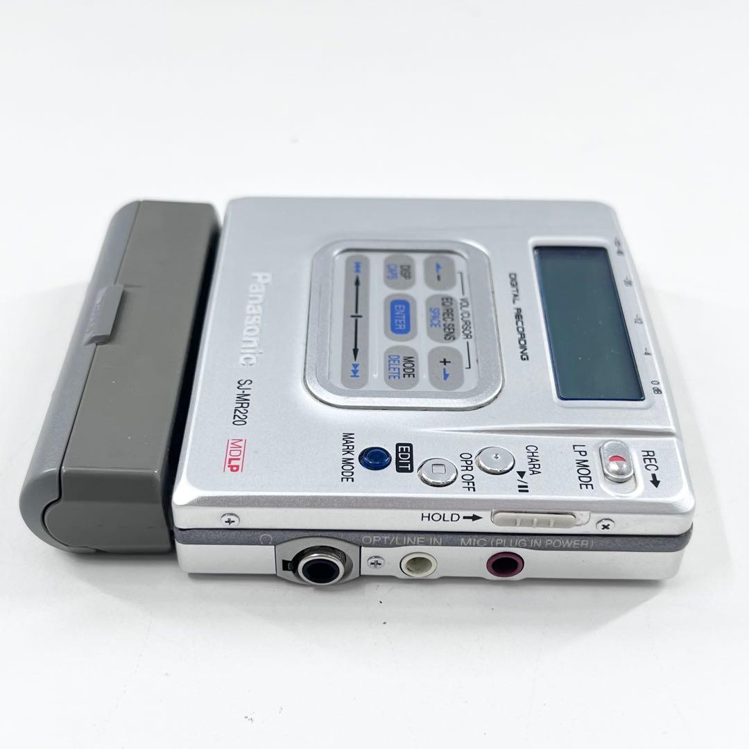 Panasonic SJ-MR220 MDレコーダー MDLP 再録OK 動作品
