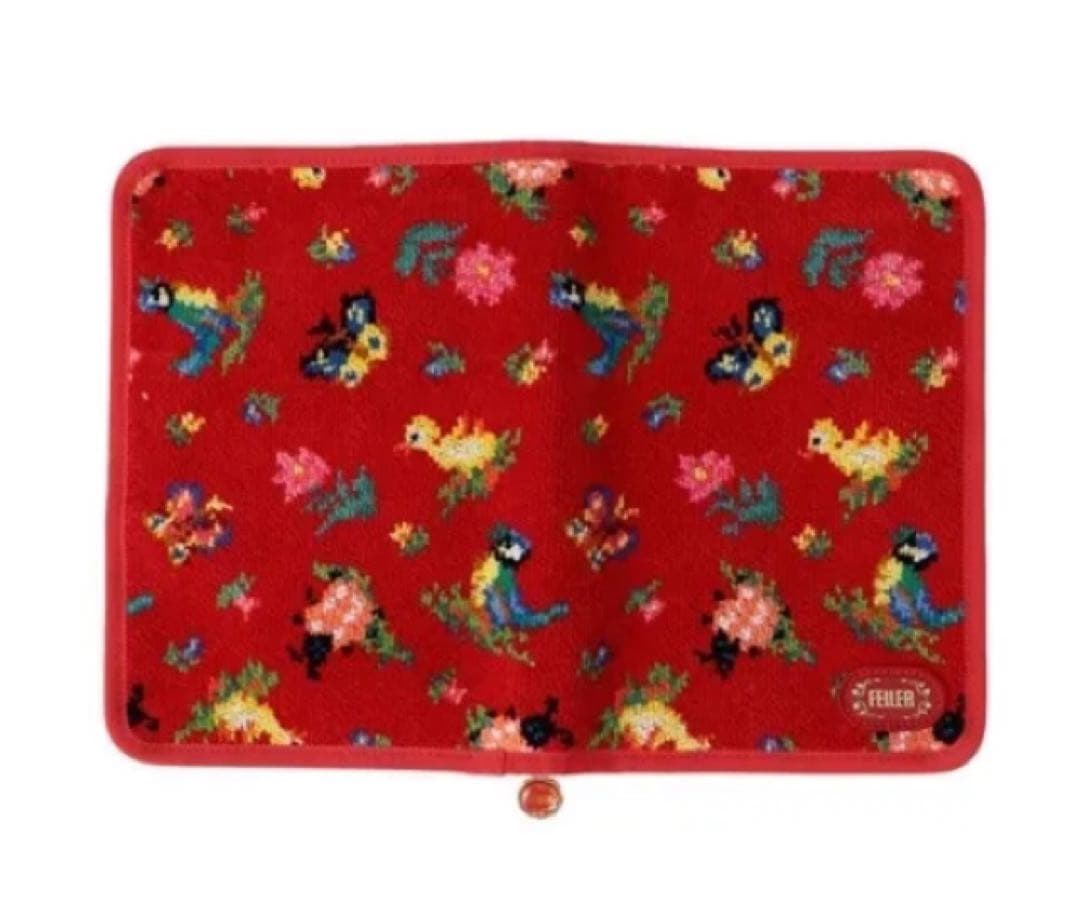 【レア☆WEB限定☆完売☆新品】フェイラー❤️ハイジ柄 RED マルチケース❤️