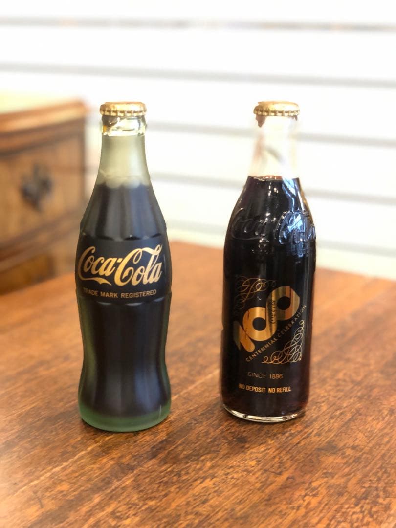 Coca-Cola100周年記念ボトル　2本セット