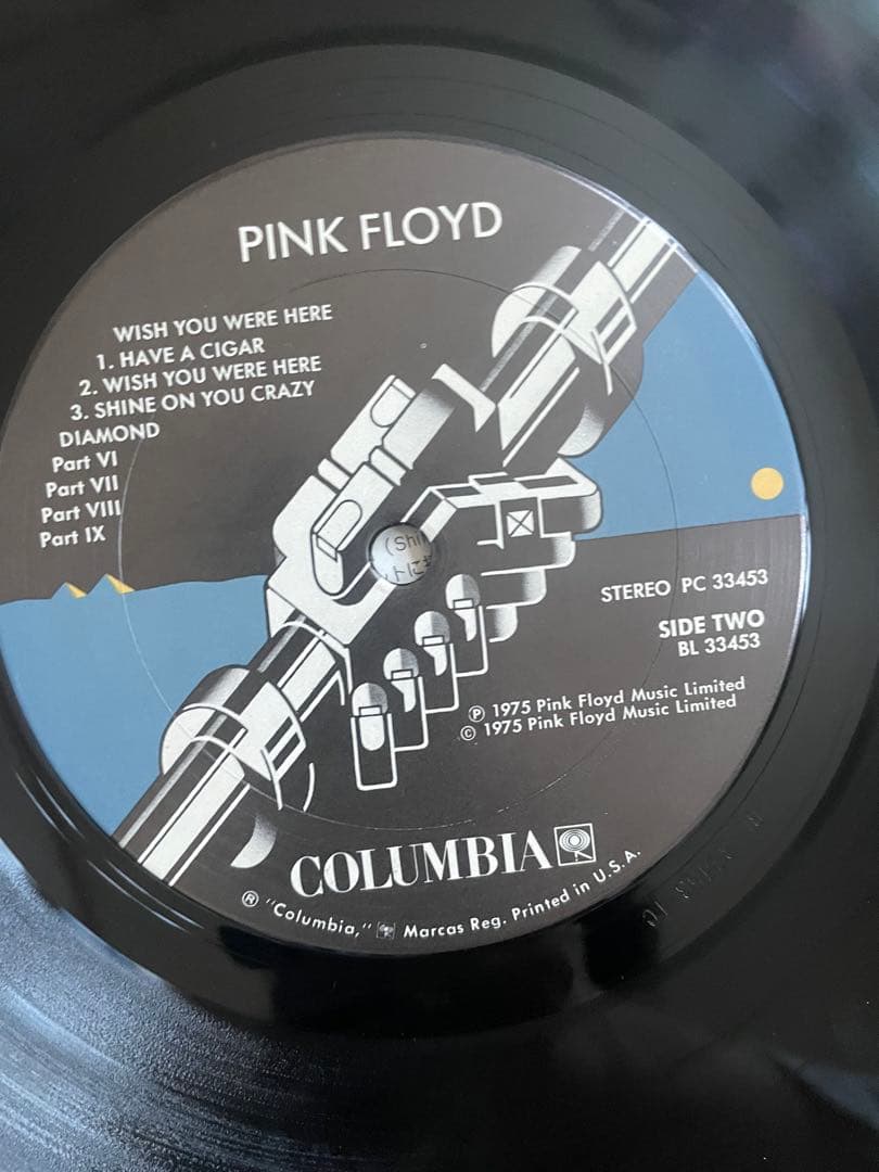 炎　PINK FLOYD ピンクフロイド WISH YOU WERE HERE