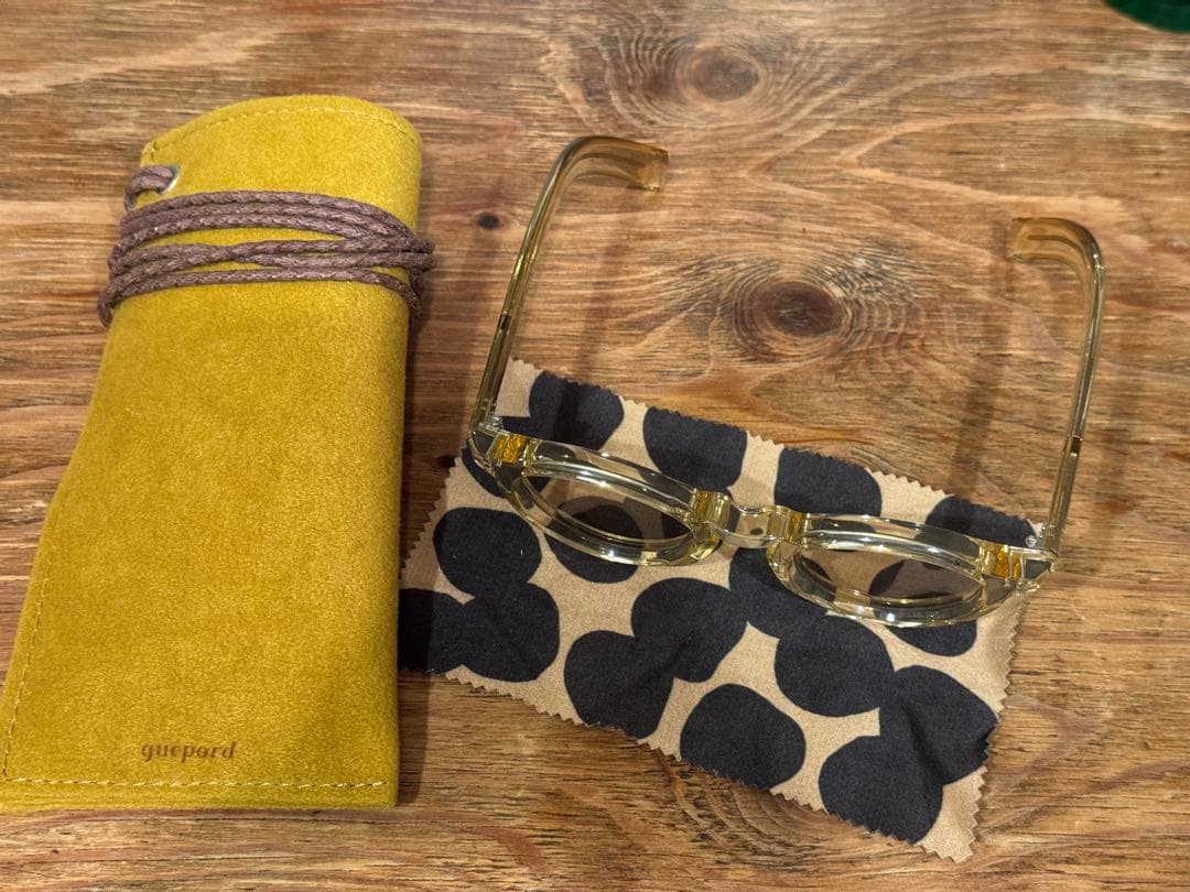 小物 guepard champagne-LightBrownFlatLenses