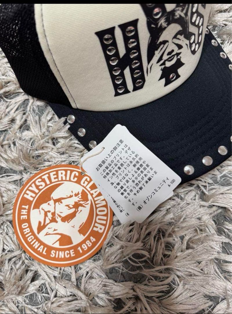 HYSTERIC GLAMOUR スタッズキャップ