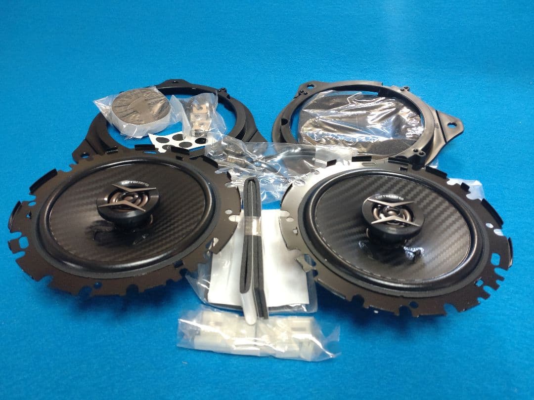 ⑨スズキ エブリイワゴン(DA64W)社外フロント/リヤスピーカー新品 送料込