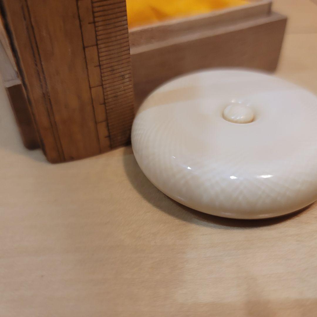 す*ん様 饅頭根付 牙 骨董 根付 腰提 アンティーク 煙草 煙管 キセル 茶道