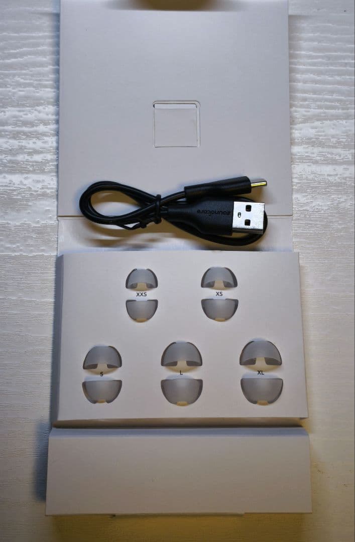 保証有 Soundcore Liberty 5 ホワイト 完全ワイヤレスイヤホン