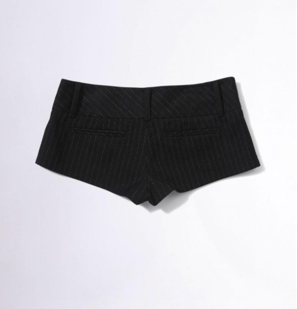 パンツ SCULPTOR Tailored Micro Shorts stripe