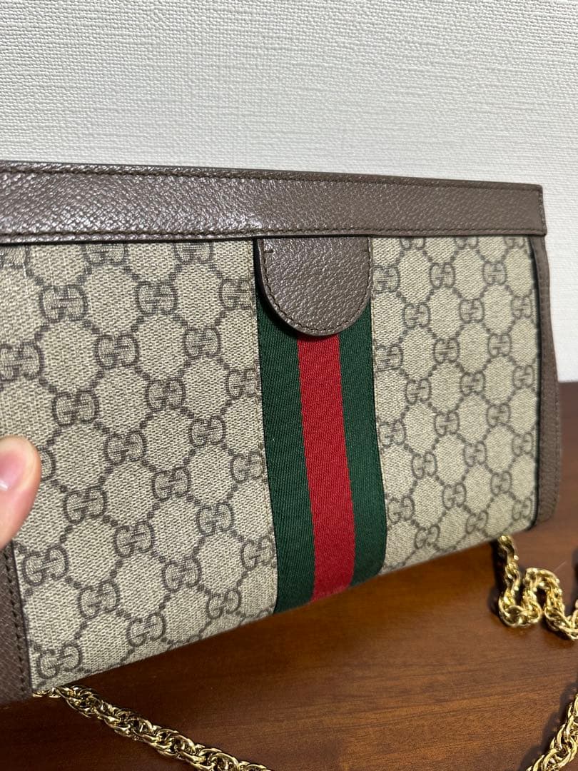 GUCCI オフィディア GGチェーンバッググッチ ミディアムショルダーバッグ
