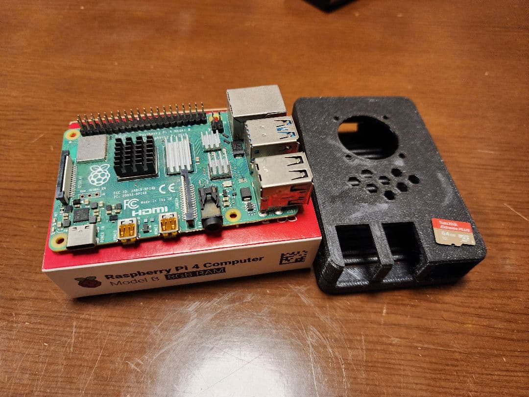 Raspberry Pi 4 Model B 8GB RAM+SDカードセット