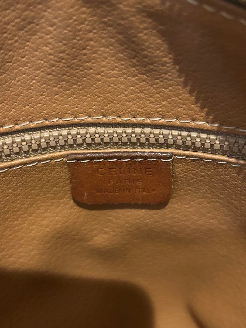 CELINE オールドセリーヌ マカダム柄 ハンドバッグ