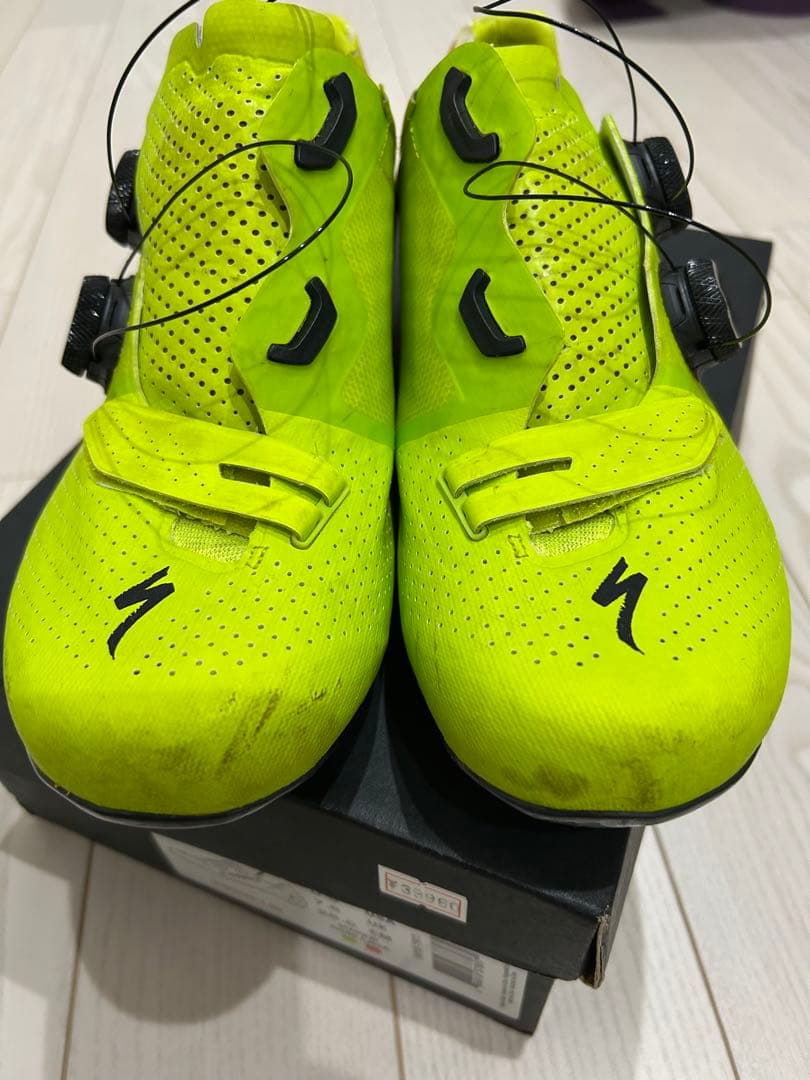 s-works7 シューズ 蛍光イエロー/オレンジ　26.5