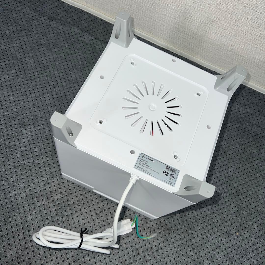 2ヶ月使用 Carepod（ケアポッド） CUBE X50 White ホワイト