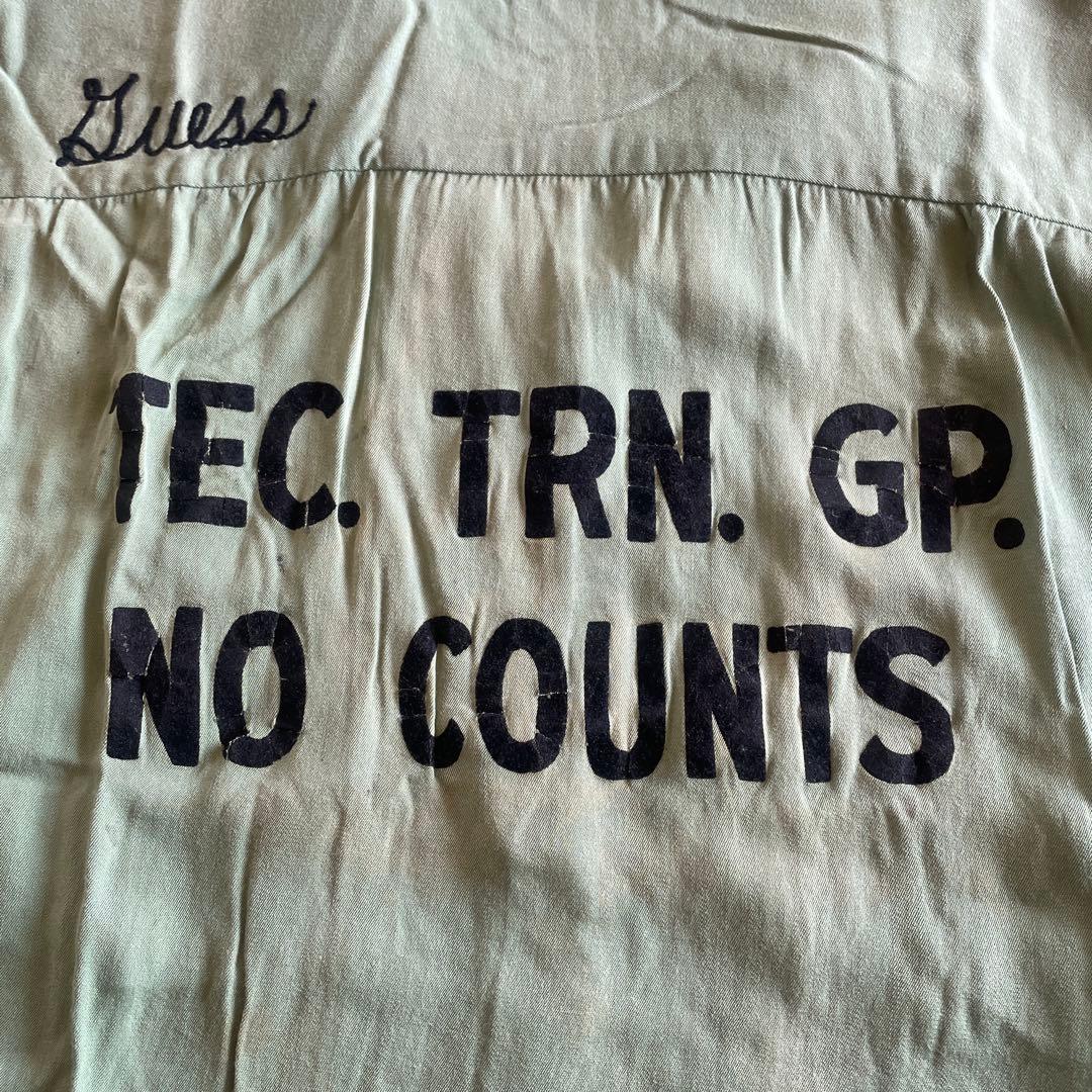 Hilton ボーリングシャツ 希少50-60s 黒タグ M