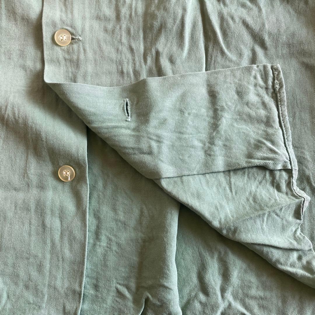 Hilton ボーリングシャツ 希少50-60s 黒タグ M