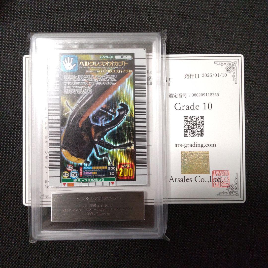 ヘルクレスオオカブト　2006 パーフェクトキング ARS10 PSA10相当