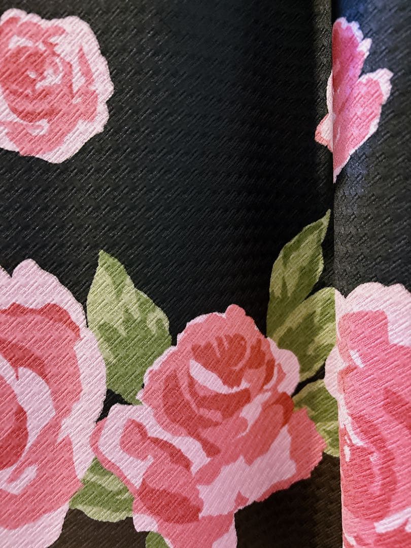 【新品】エムズグレイシー❤️インスタ掲載❤️薔薇　お袖ニットドッキングワンピース