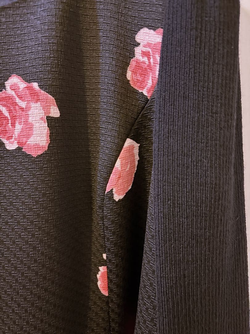 【新品】エムズグレイシー❤️インスタ掲載❤️薔薇　お袖ニットドッキングワンピース