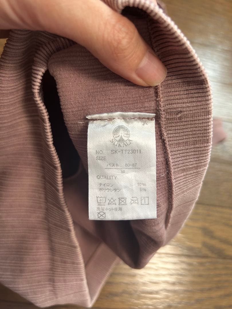 SUKALA アメリカンスリーブアクティブブラトップ　レギンス　上下セットM