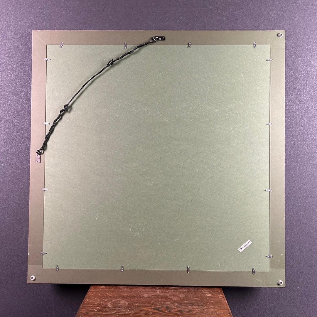 黒崎彰「万華鏡」4枚連作 木版画 直筆サイン入り 額縁入り 限定100点