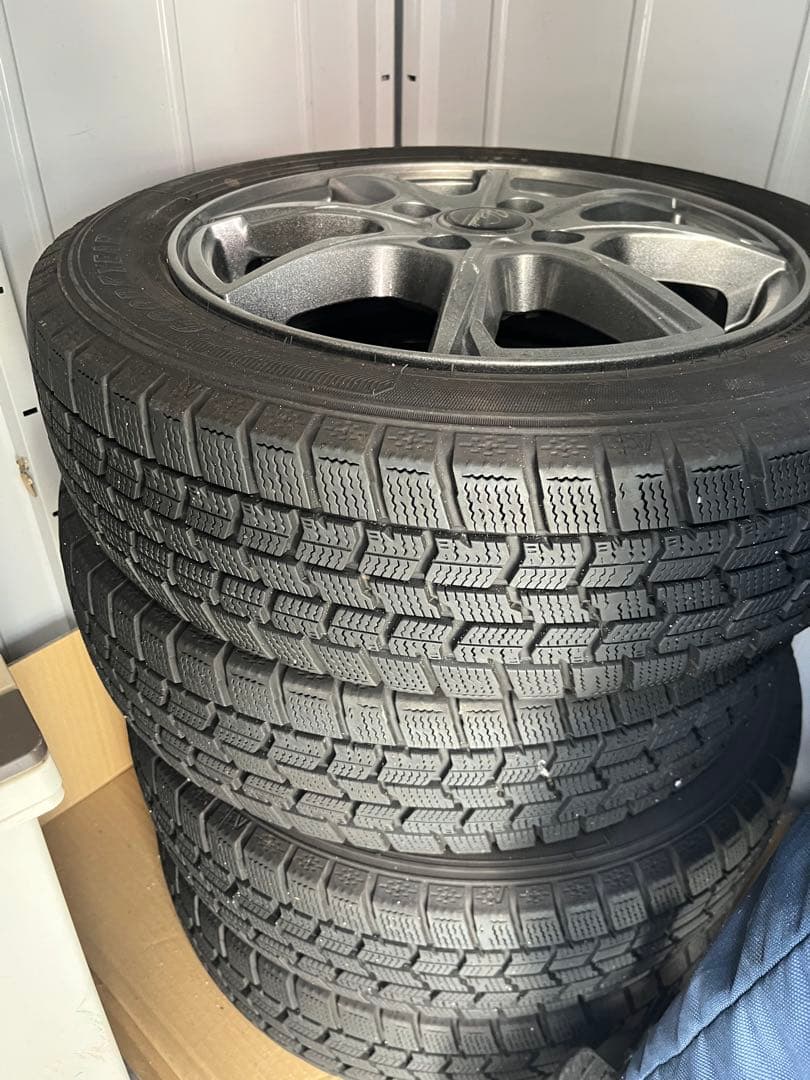 スタッドレスタイヤ・ホイールセット 155/63R14 75Q 4本セット