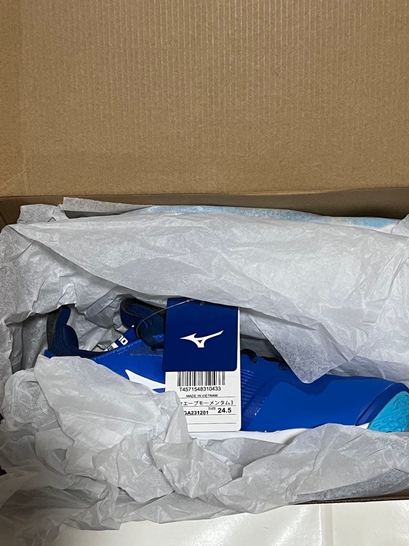 Mizuno WAVE MOMENTUM 3 バレーボールシューズ 24.5cm