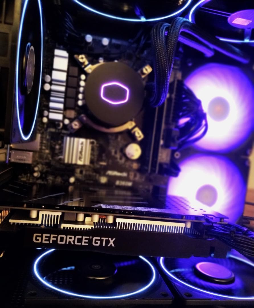 ゲーミングPC/i7 8700/GTX1660Ti/16G/SSD512G/水冷